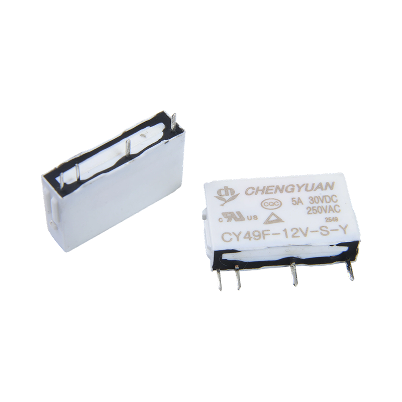 CY49F Röle,İnce Güç Rölesi,49F Röle,Sinyal Rölesi, 4PIN PCB 5A 0.12W Küçük Röle.