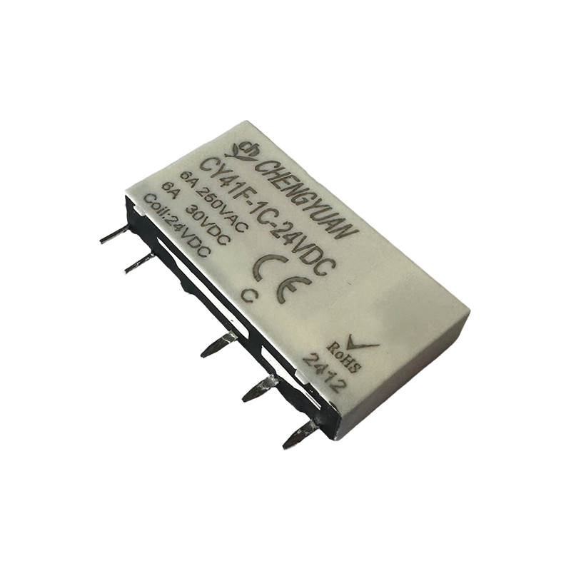 CY41F Röle,İnce Güç Rölesi,41F Röle,Sinyal Rölesi, 5PIN PCB 6A Küçük Röle.
